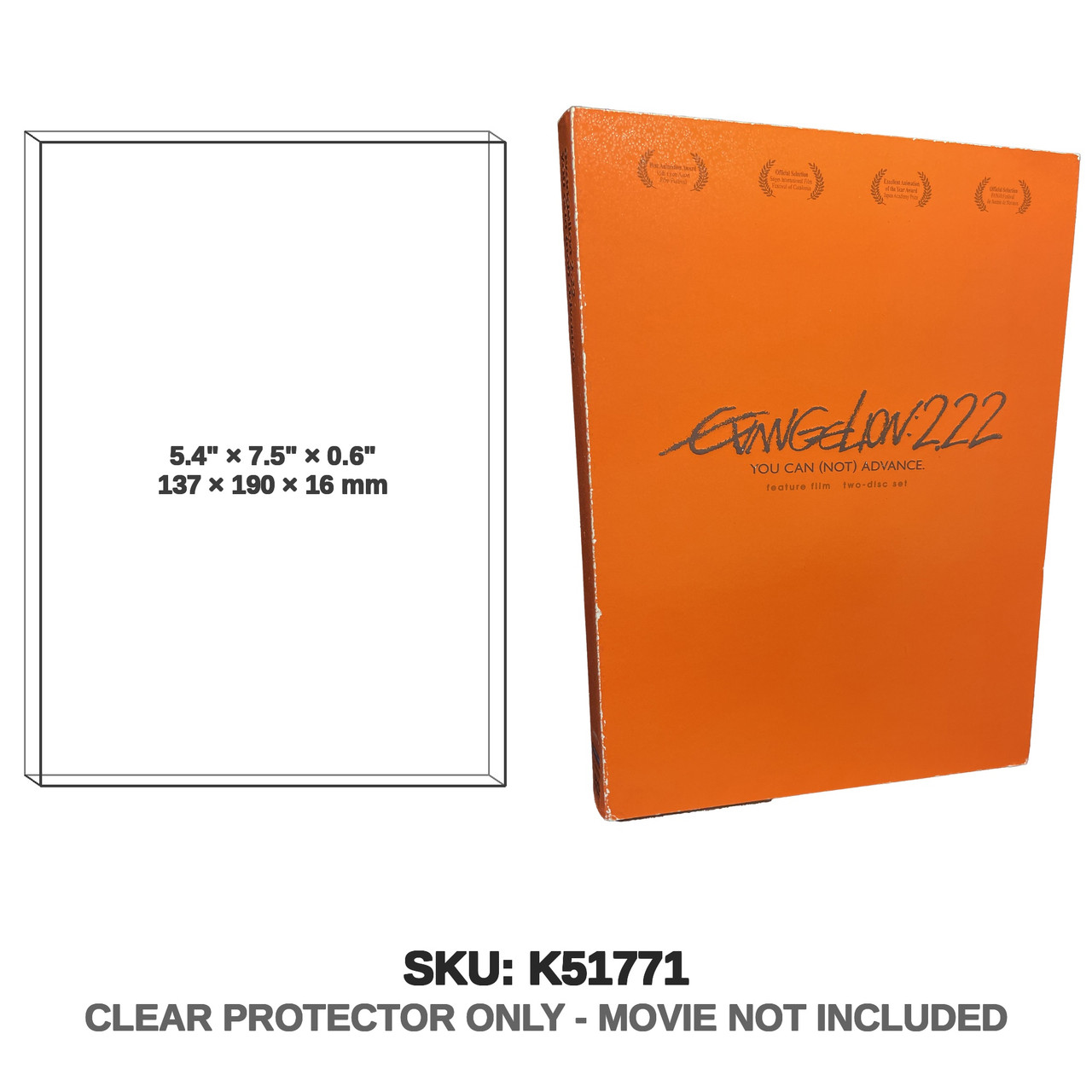 Funimation Evangelion 2.22 Feature Film Two Disc Set DVD