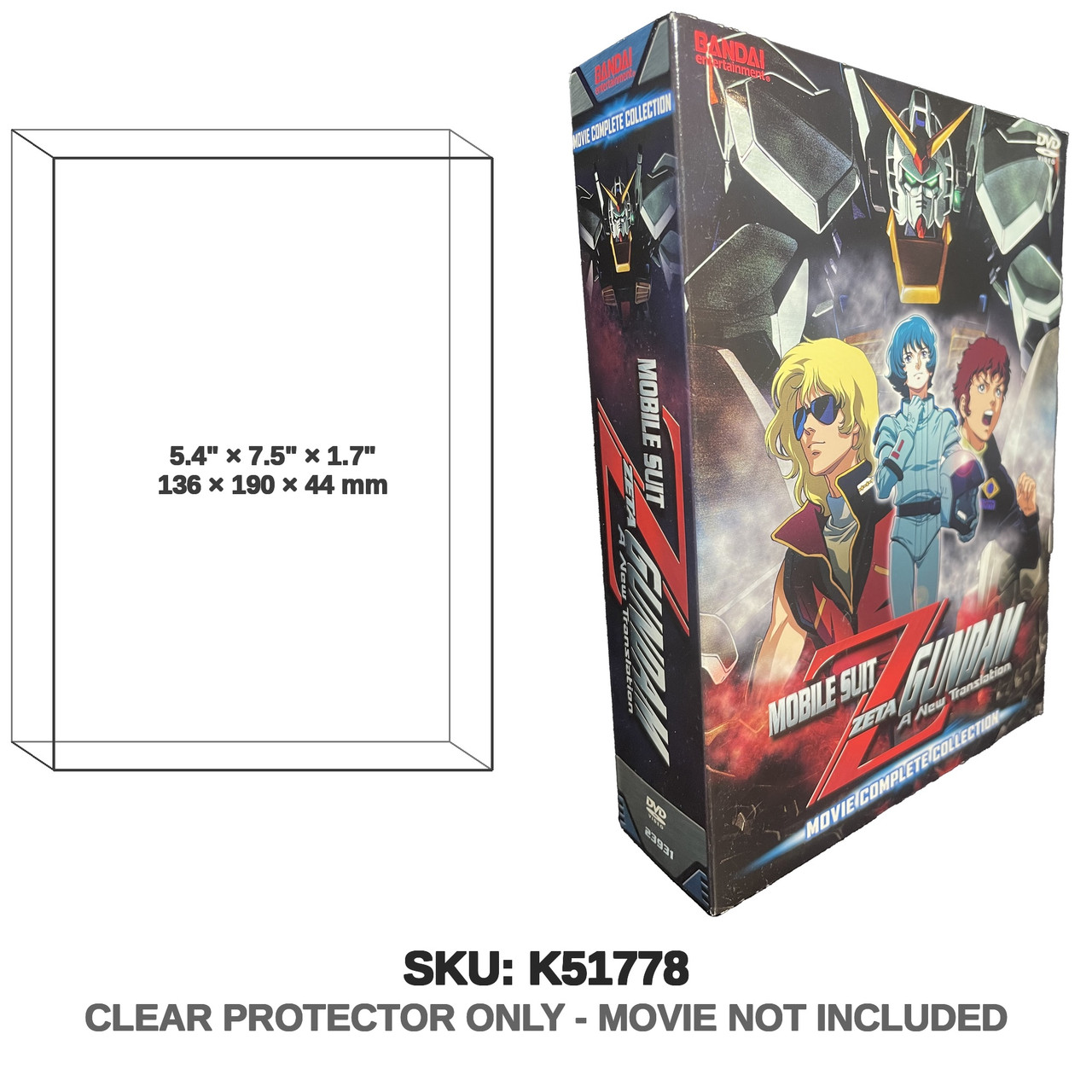 Bandai Mobile Suit Gundam Zeta A New Translation Complete Collection Blu-ray