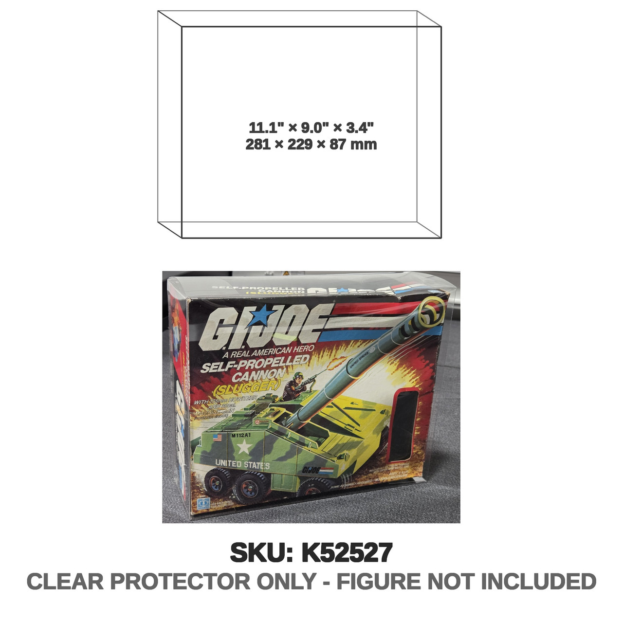 Hasbro G.I. Joe A Real American Hero Self-Propelled Cannon Slugger