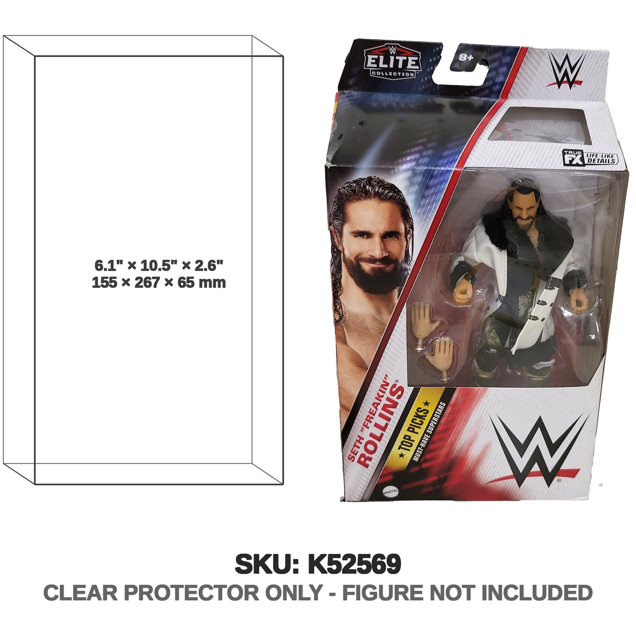 Mattel WWE Elite Collection Seth Freakin Rollins