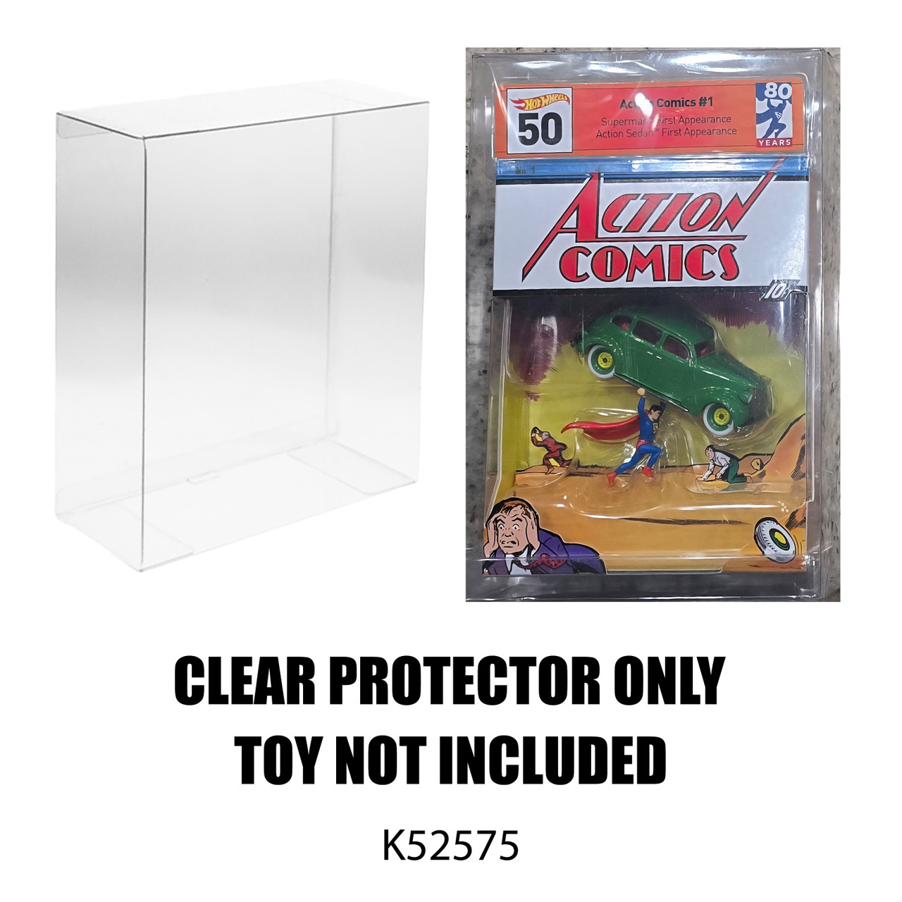 Protector For Mattel DC Hot Wheel Action Comics Superman SDCC 2018