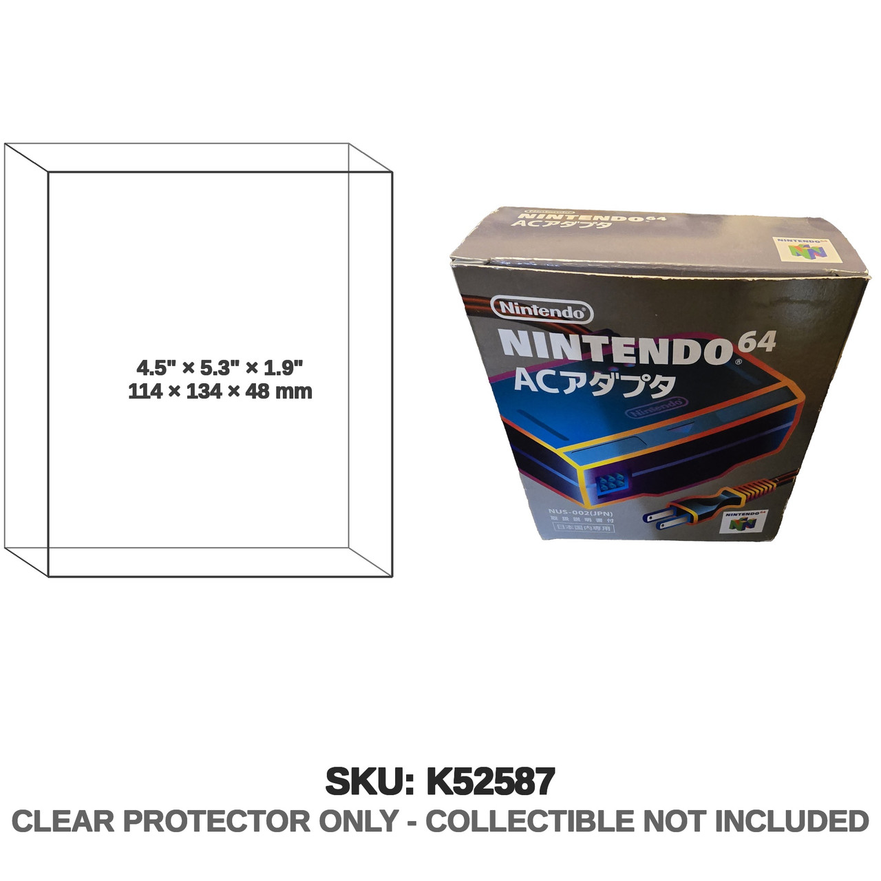 Nintendo 64 Japanese AC Adapter N64