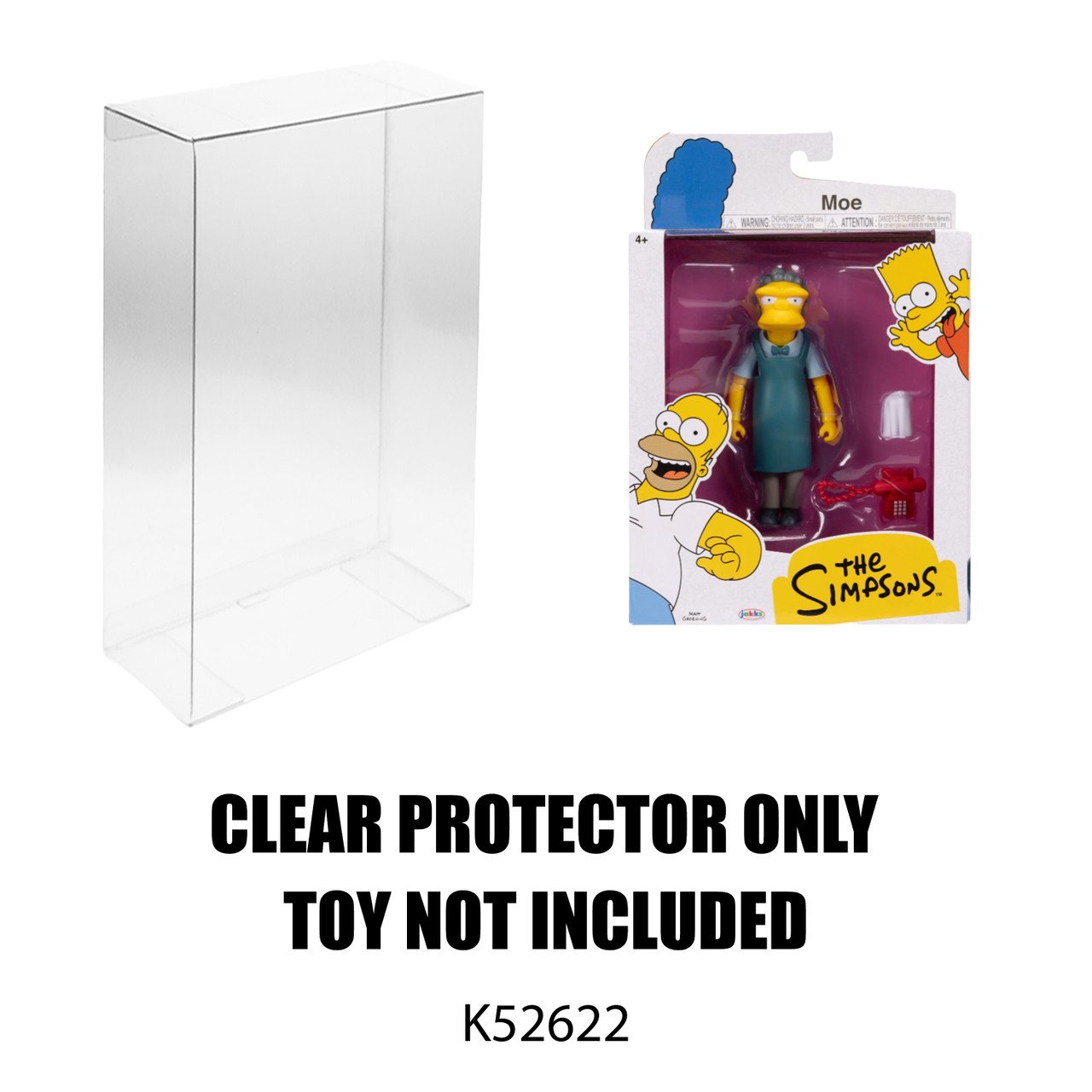 Protector For Jakks Pacific The Simpsons Moe 5 inches