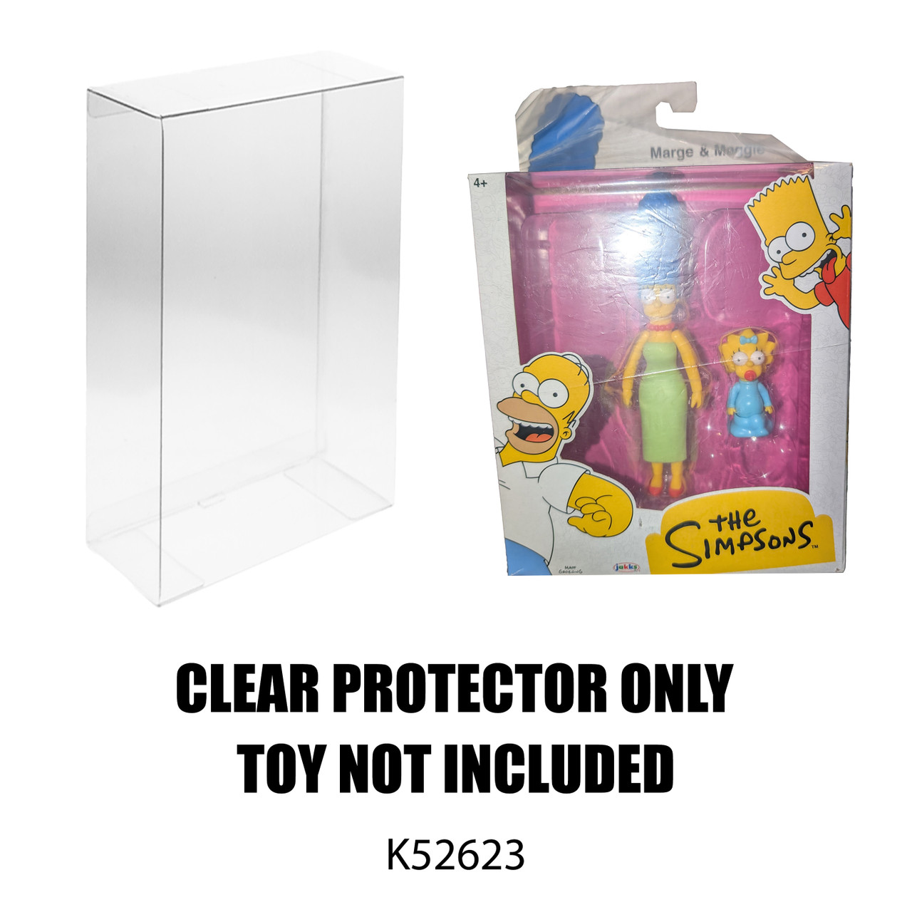 Protector For Jakks Pacific The Simpsons Marge and Maggie 5 inches