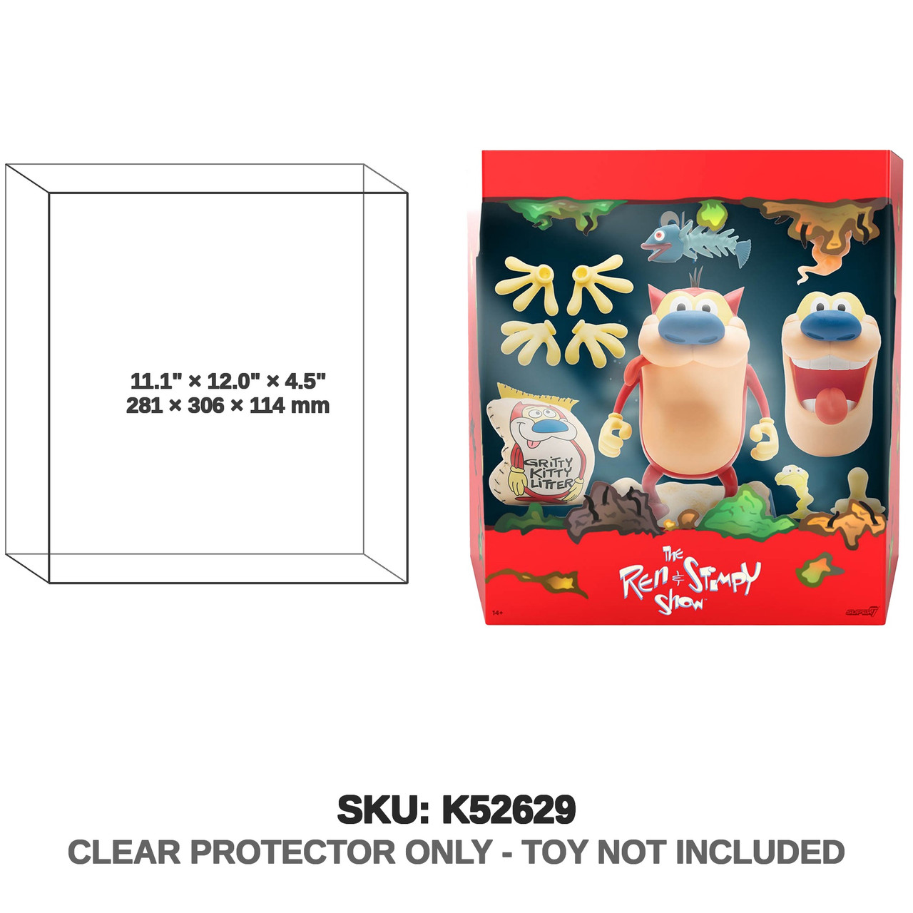 Super7 The Ren and Stimpy Show Figures
