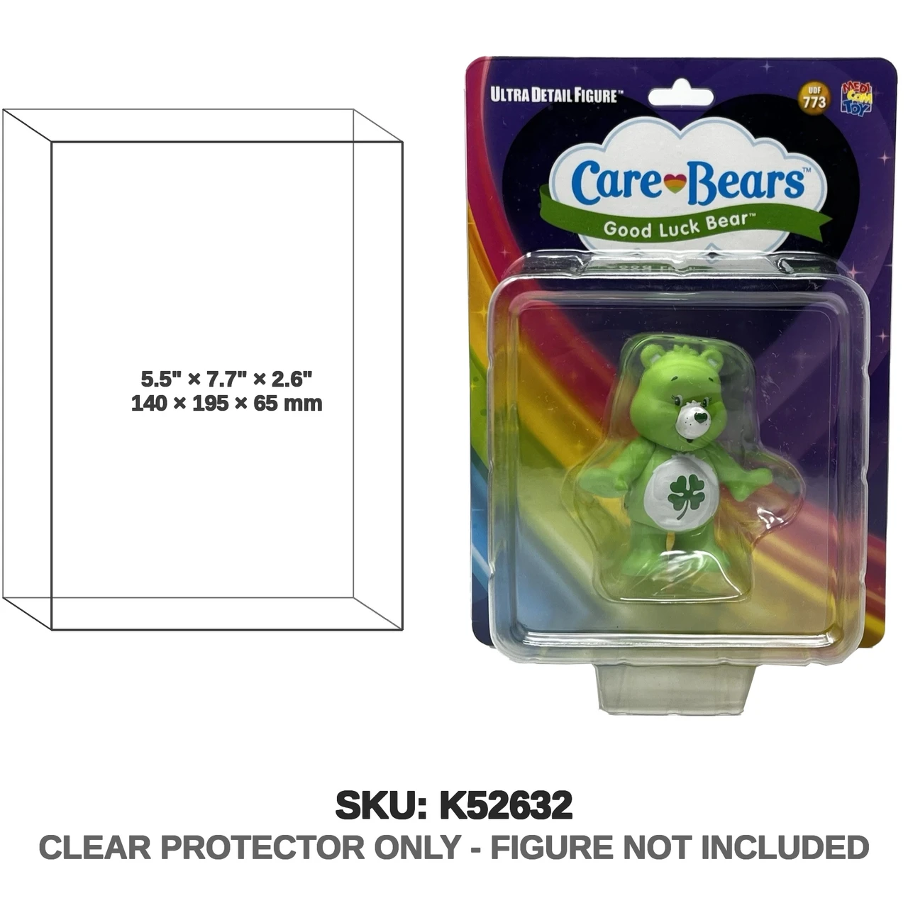 Medicom Toy Care Bears Good Luck Bear