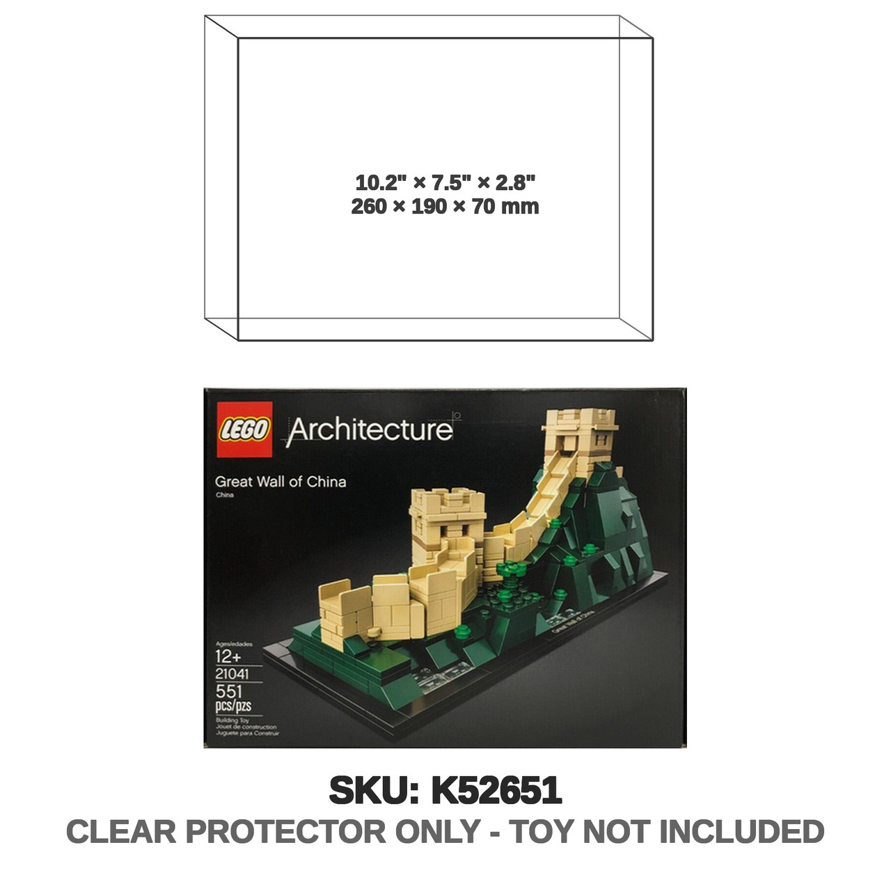 LEGO Architecture The Great Wall Of China 21041