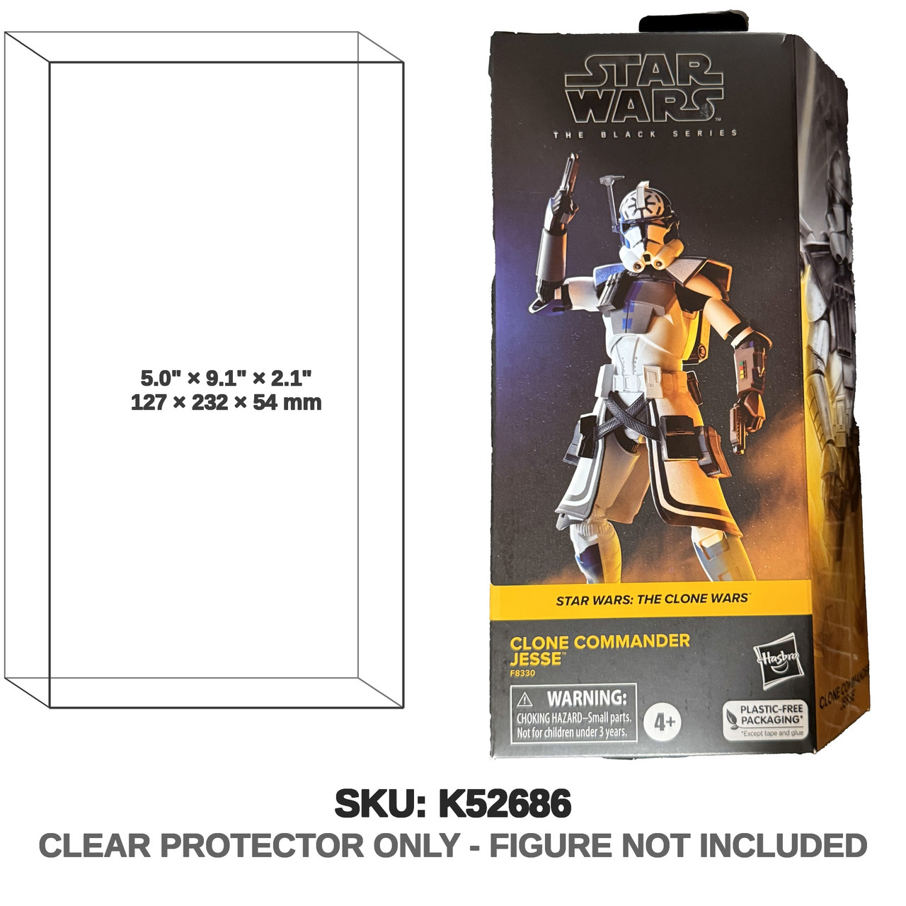 Clone Commander Jesse Star Wars The Black Series Figure