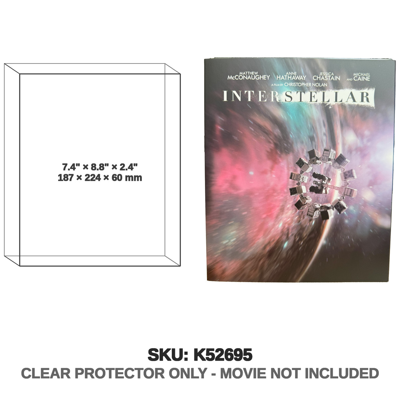 Interstellar 4K UHD Colored Wooden Box
