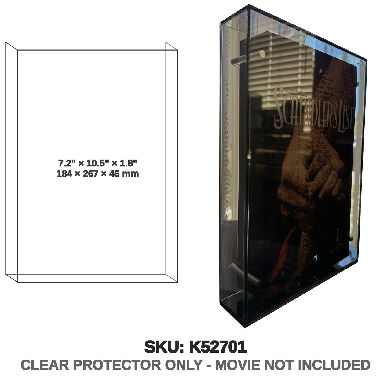 Universal Schindler's List Plexiglass Gift Set
