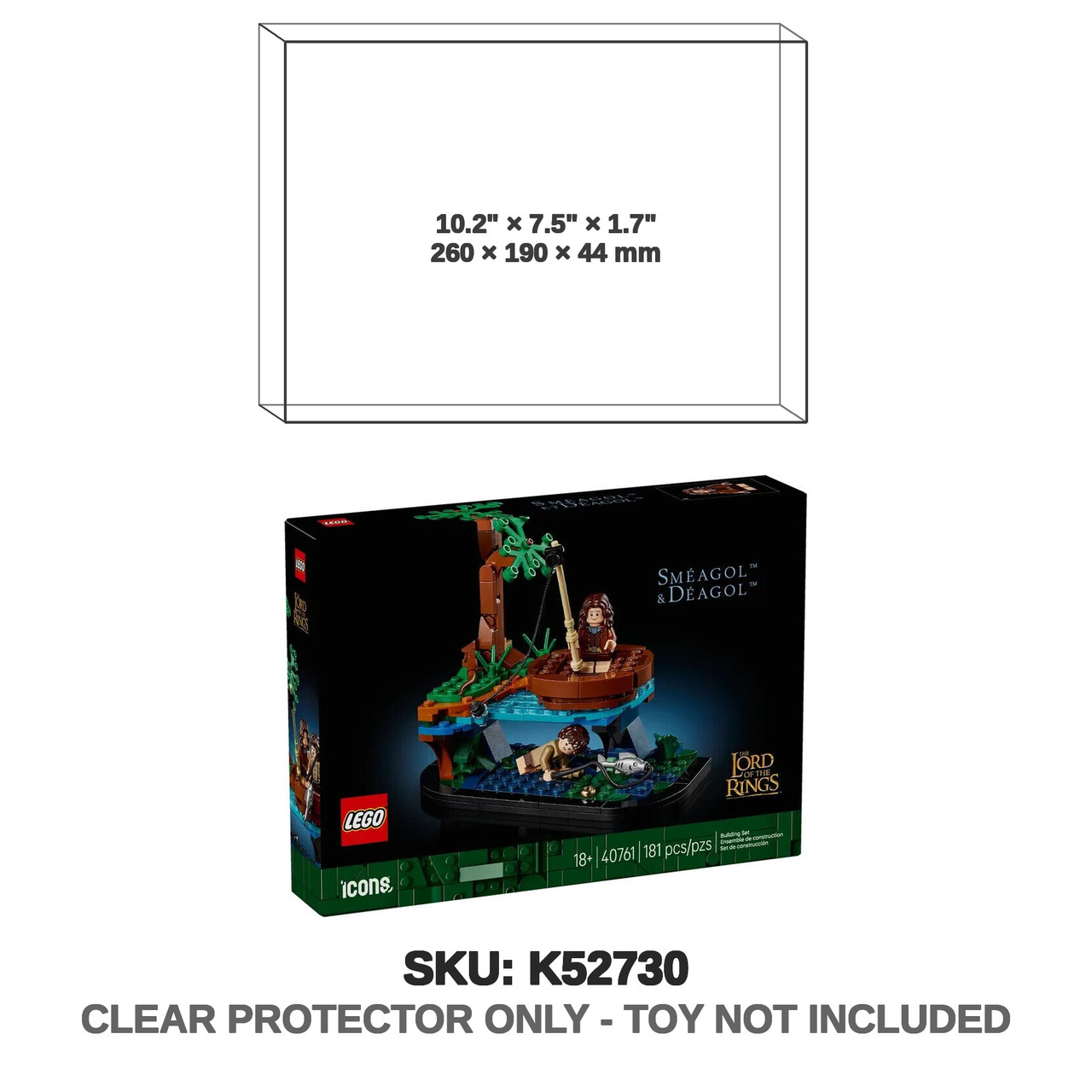 LEGO Lord of the Rings Smeagol and Deagol 40761