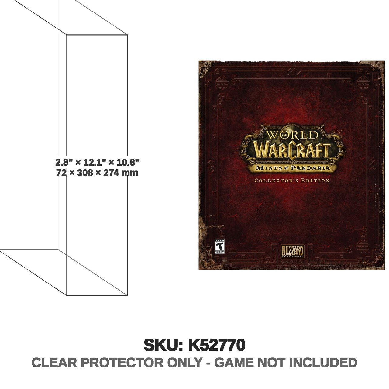 Blizzard Entertainment World Of Warcraft Mists of Pandaria Collector Edition PC (Windows)