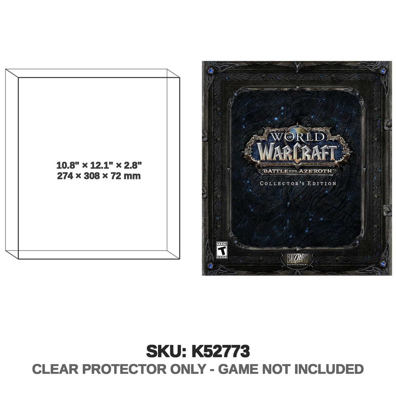 Blizzard Entertainment World Of Warcraft Battle For Azeroth Collector Edition PC (Windows)