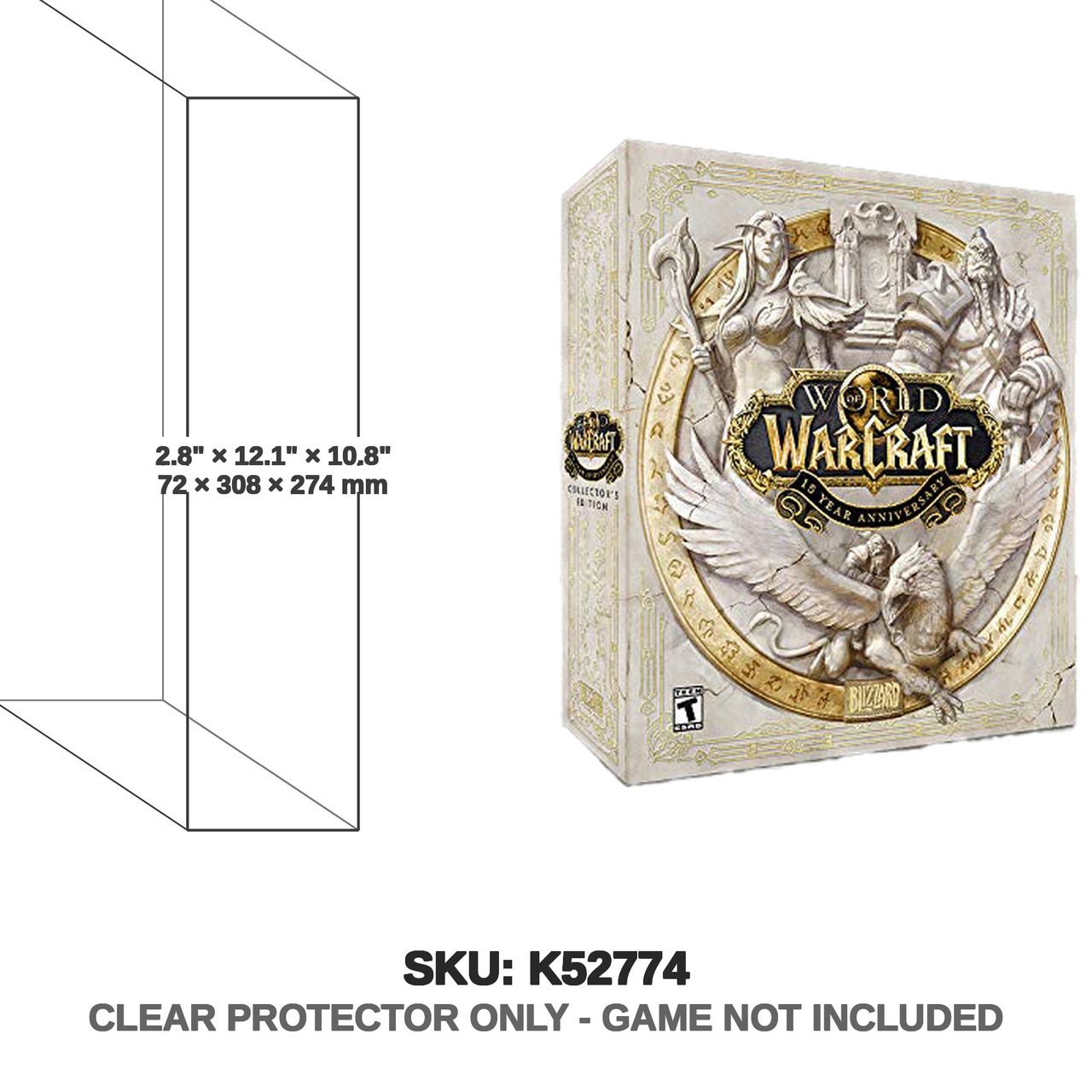 Blizzard Entertainment World Of Warcraft 15th Anniversary Box Collector Edition PC (Windows)