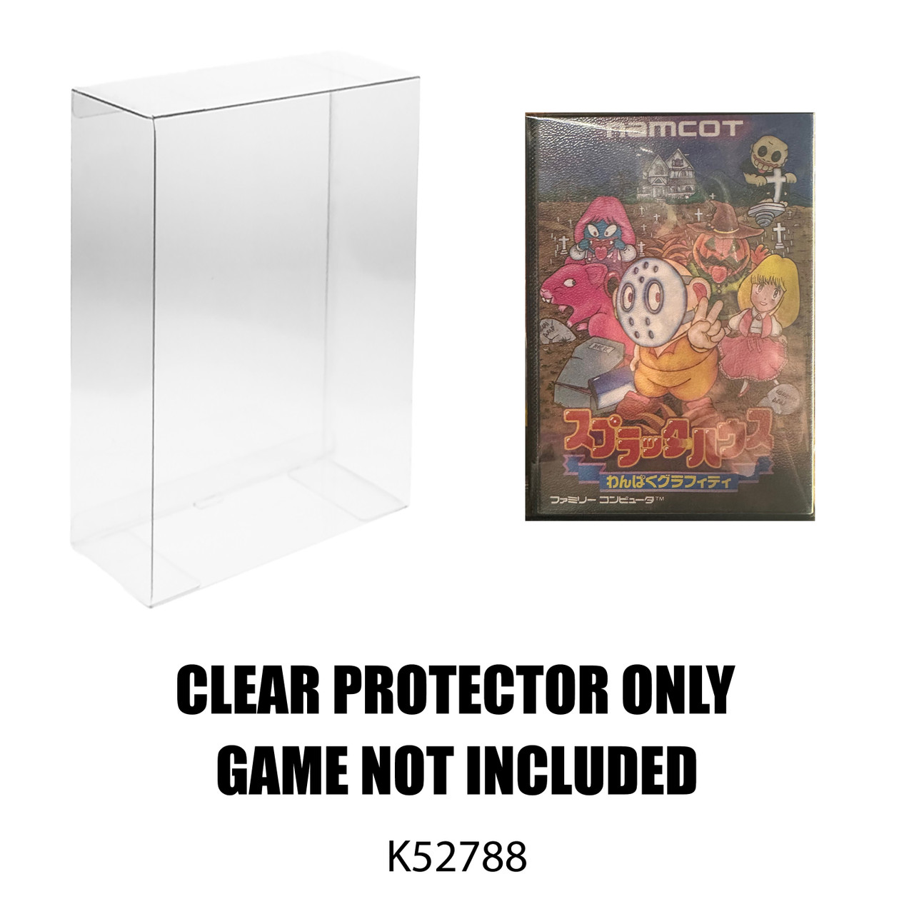 Protector For Mancot Splatterhouse Wanpaku Japan Nintendo Entertainment System (NES)