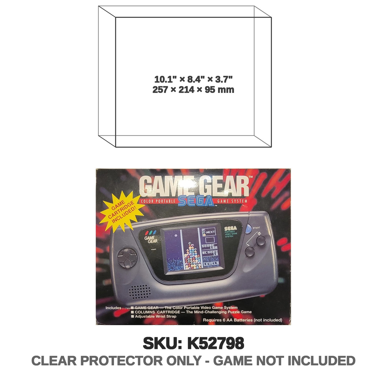 Sega Game Gear Portable Video Game System Sega Game Gear