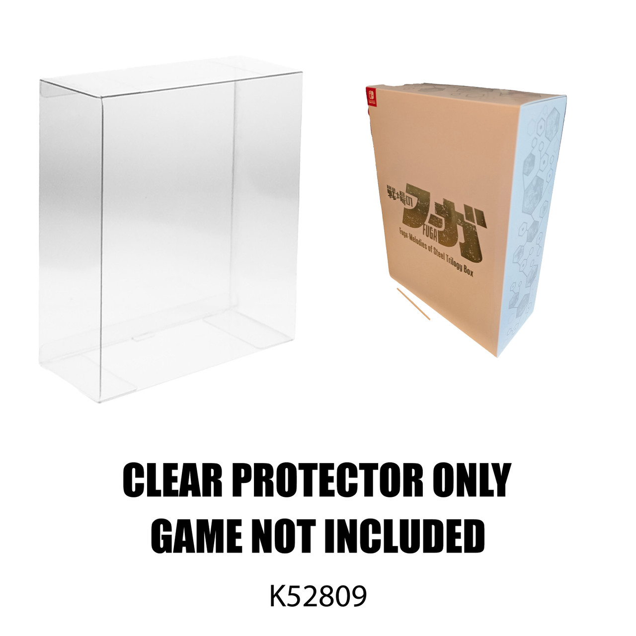 Protector For Cyber Connect 2 Fuga Melodies Of Steel Trilogy Box Nintendo Switch