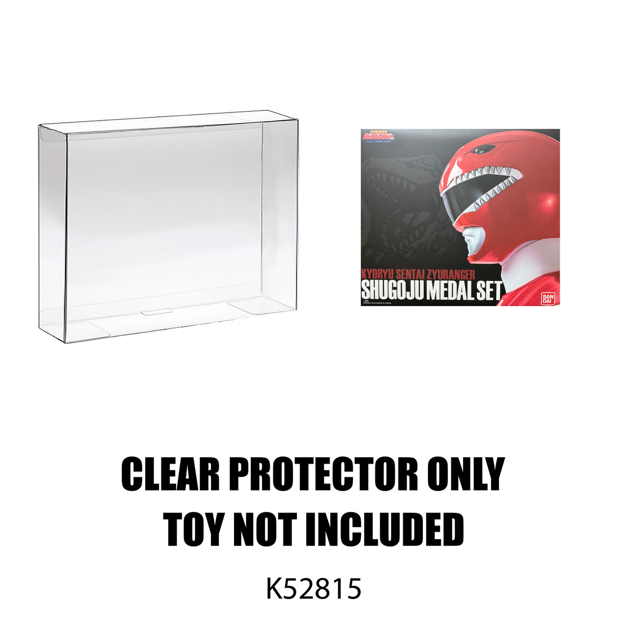 Protector For Bandai Mighty Morphin Power Rangers Kyoryu Sentai Zyuranger Shugoju Medal Set