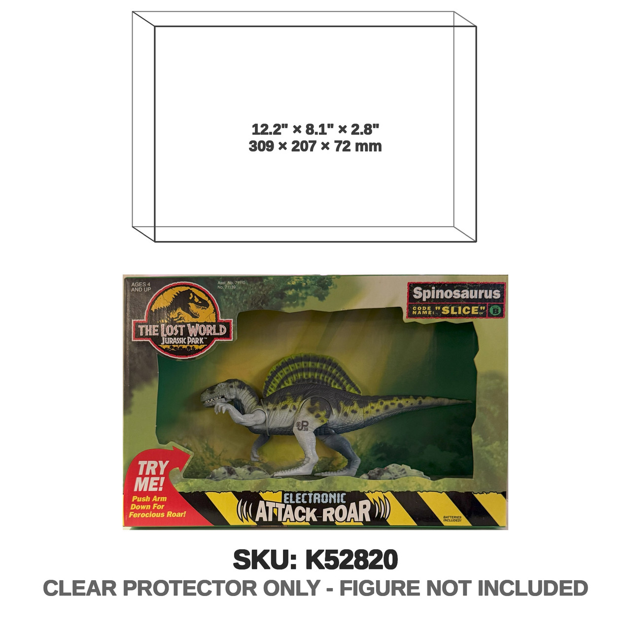 Spinosaurus Jurassic Park The Lost World Figure
