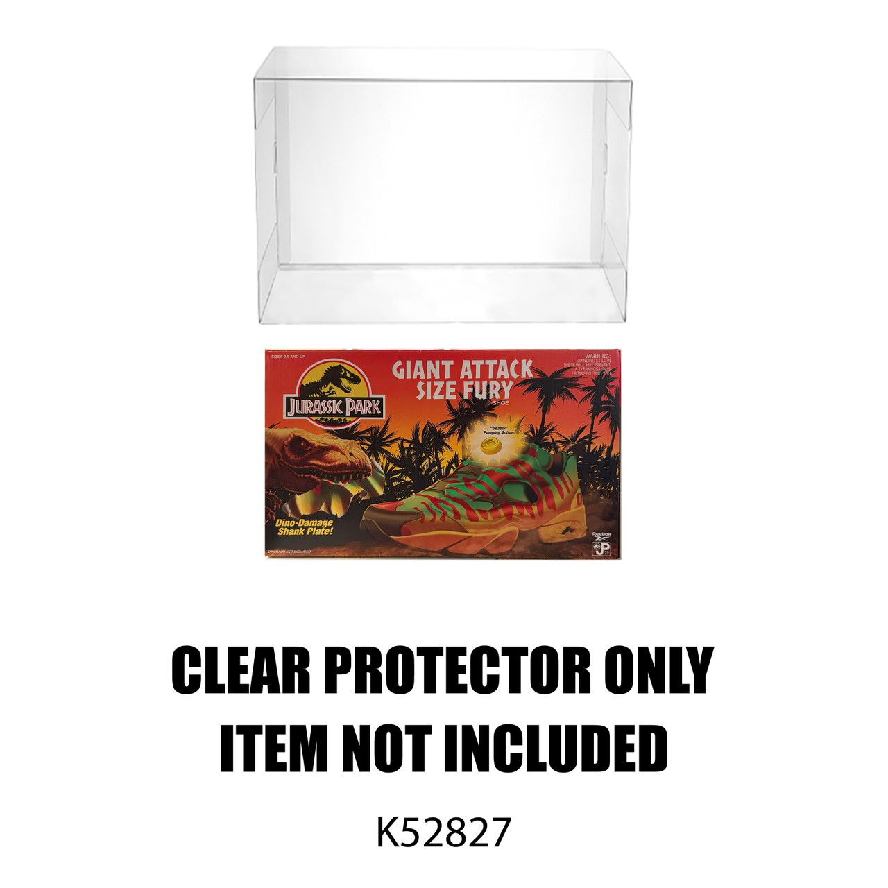 Protector For JP Jurassic Park Giant Attack Size Fury Shoe Reebok