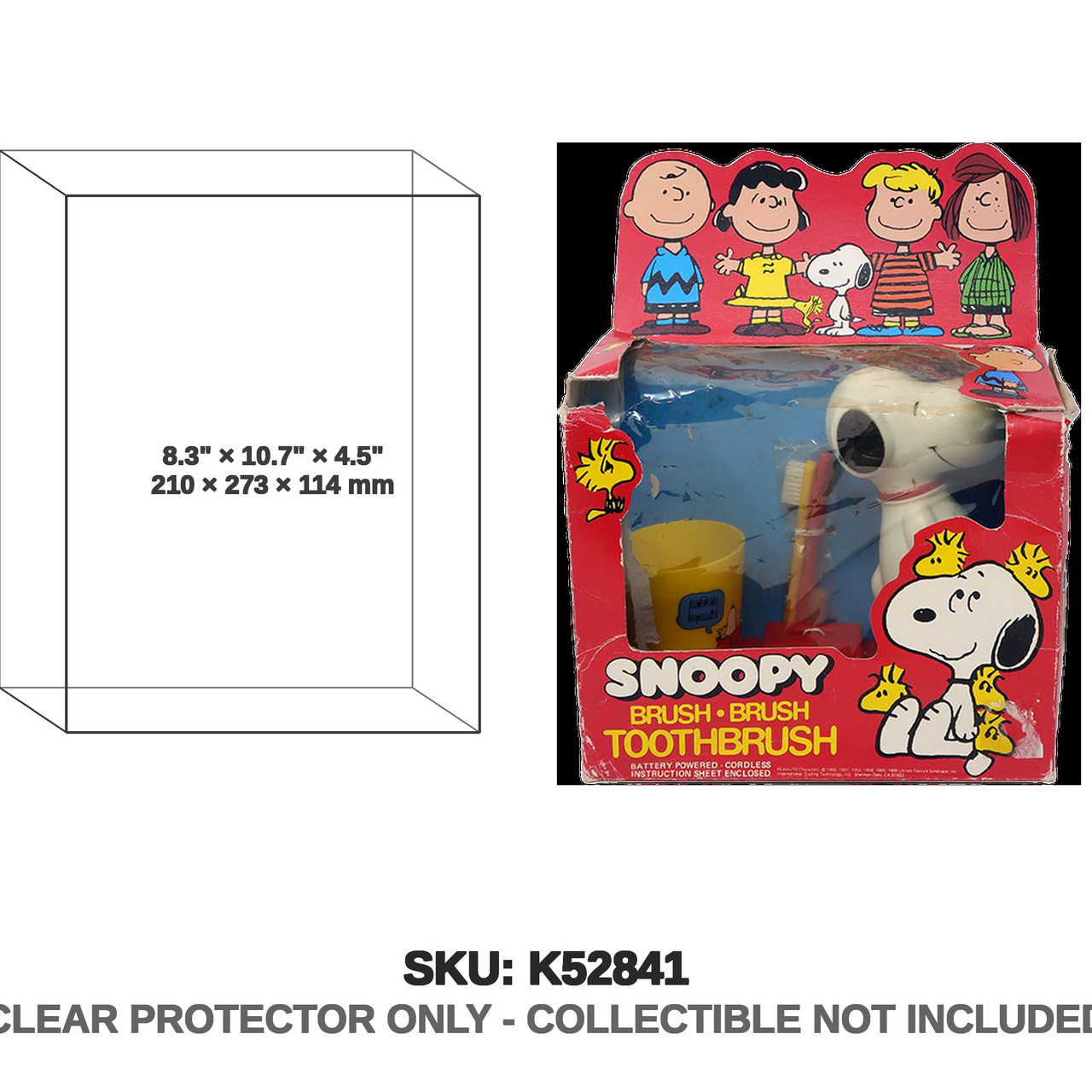 Sababa Toys Peanuts Snoopy Brush Brush Toothbrush