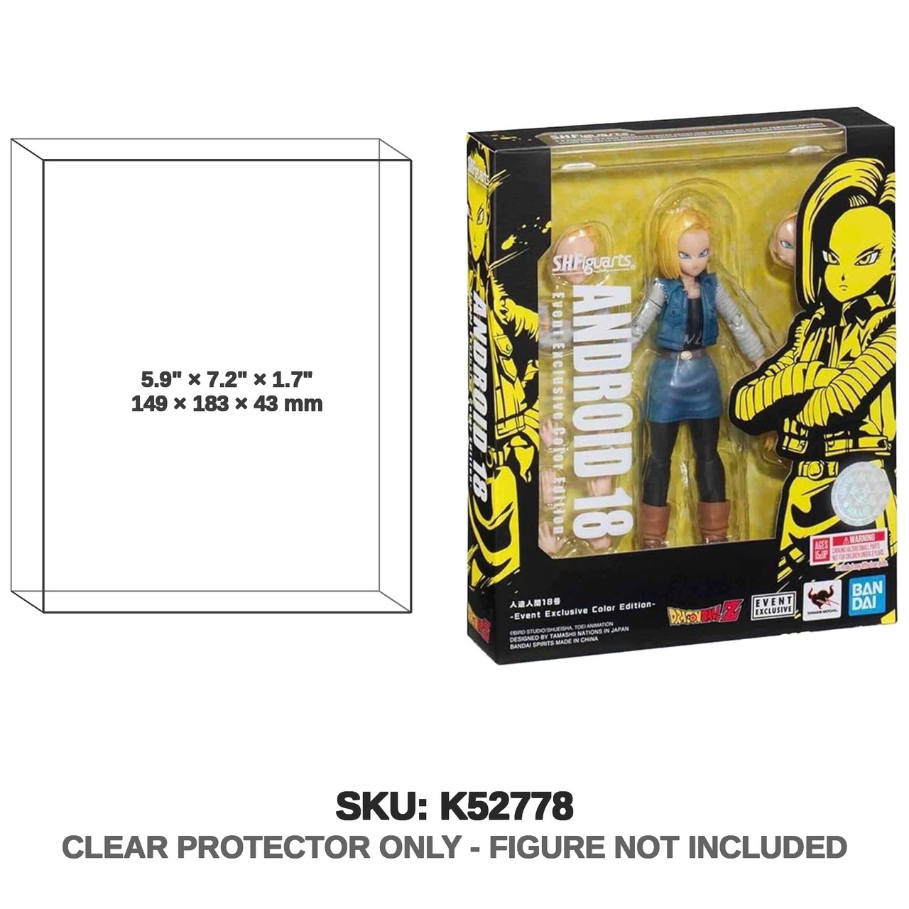 Android 18 Event Exclusive Color Dragon Ball S.H.Figuarts Figure