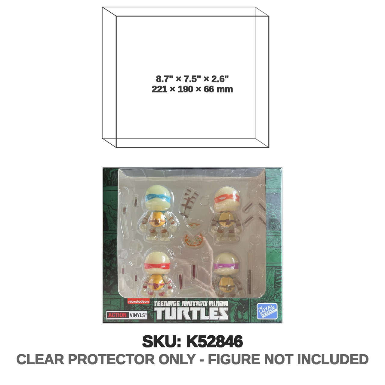 The Loyal Subjects Teenage Mutant Ninja Turtles Action Vinyls