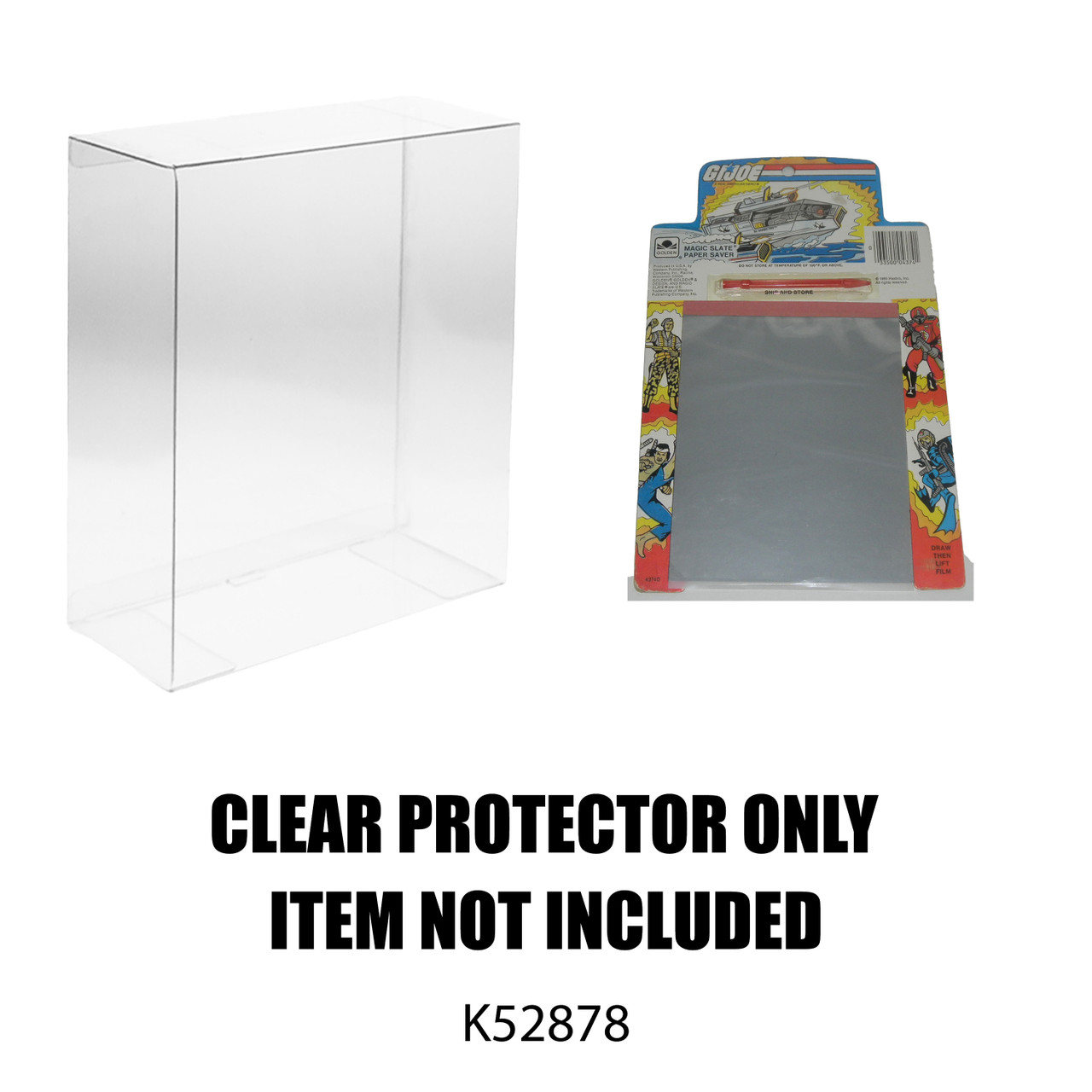 Protector For Golden G.I. Joe Magic Slate Paper Saver