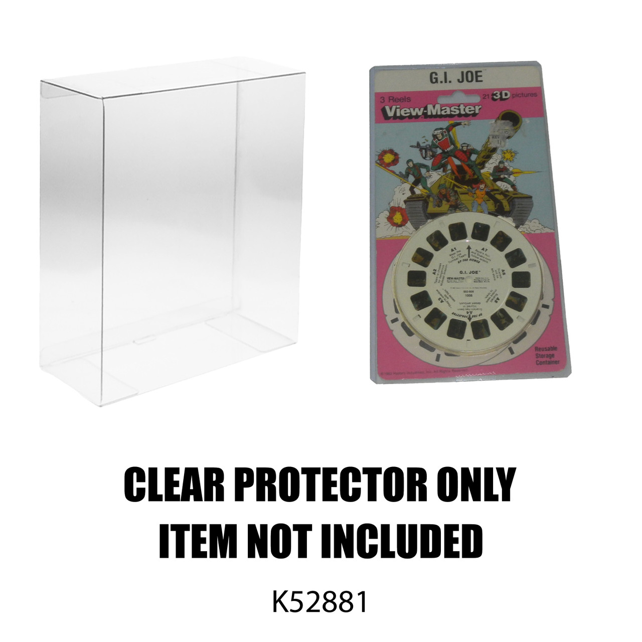 Protector For G.I. Joe 3D View Master Reels