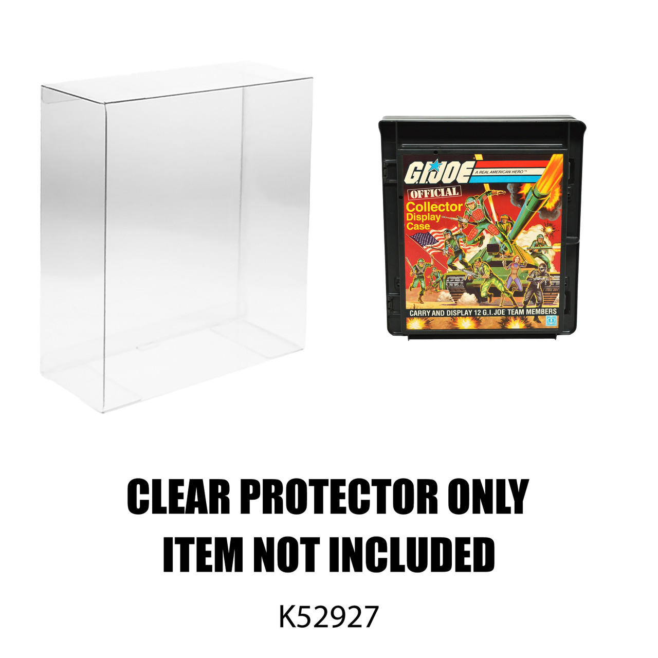 Protector For Hasbro G.I. Joe Collector Display Case