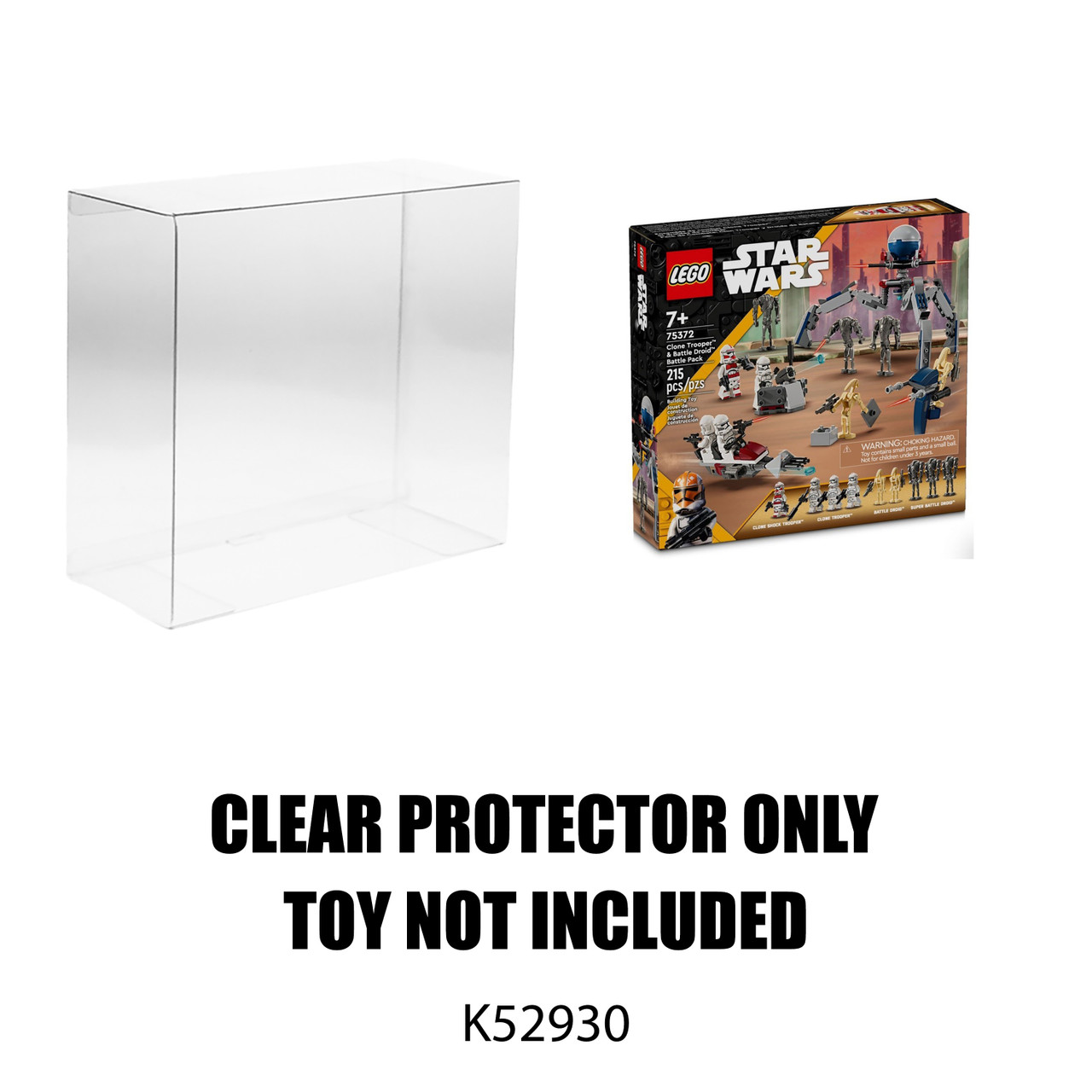 Protector For LEGO Star Wars Clone Trooper and Battle Droid Battle Pack 75372