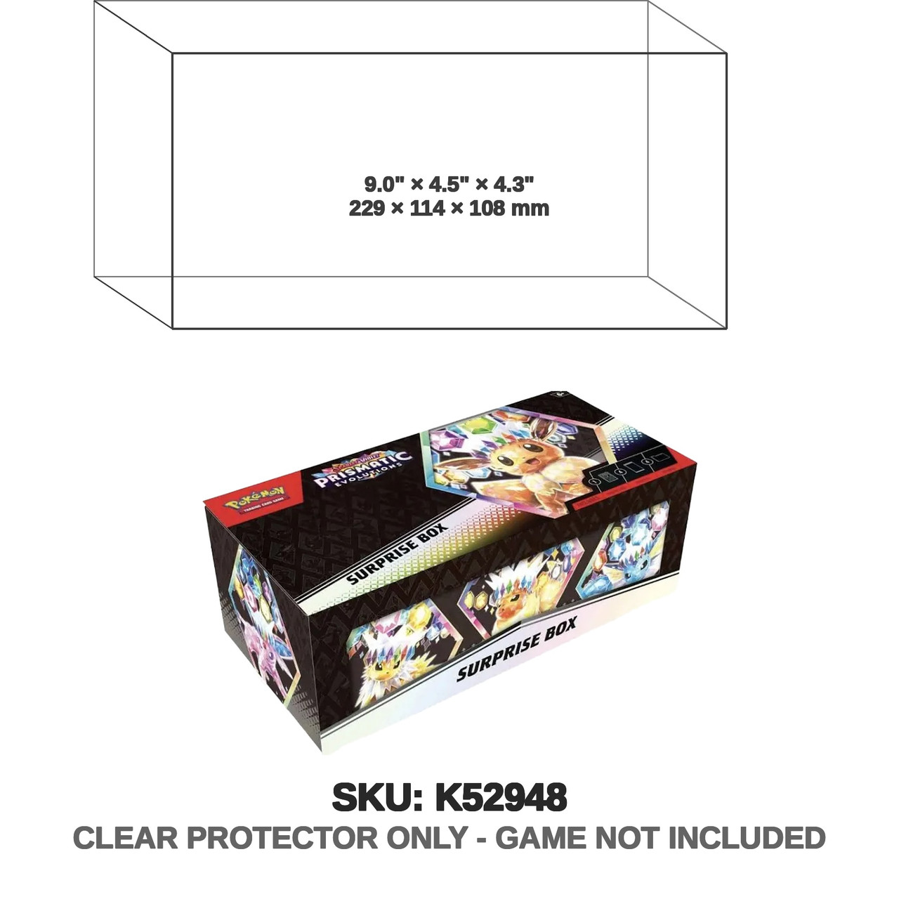 Pokemon Prismatic Evolutions Surprise Box