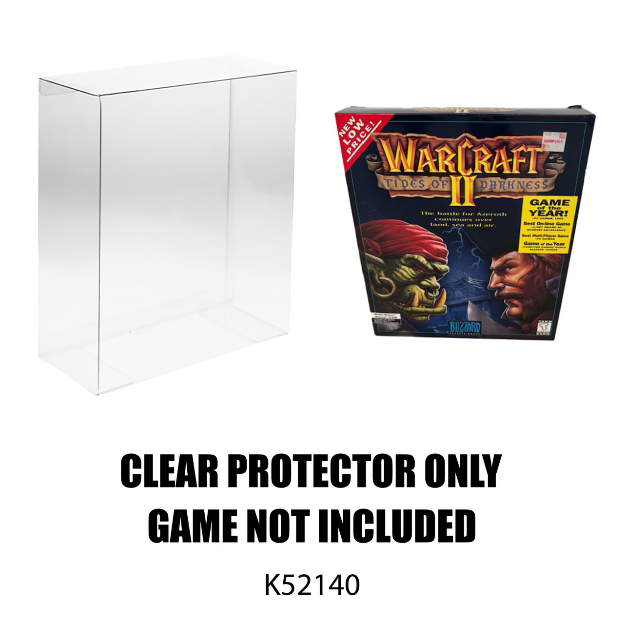 Protector For War Craft II Tides Of Darkness PC Big Box PC