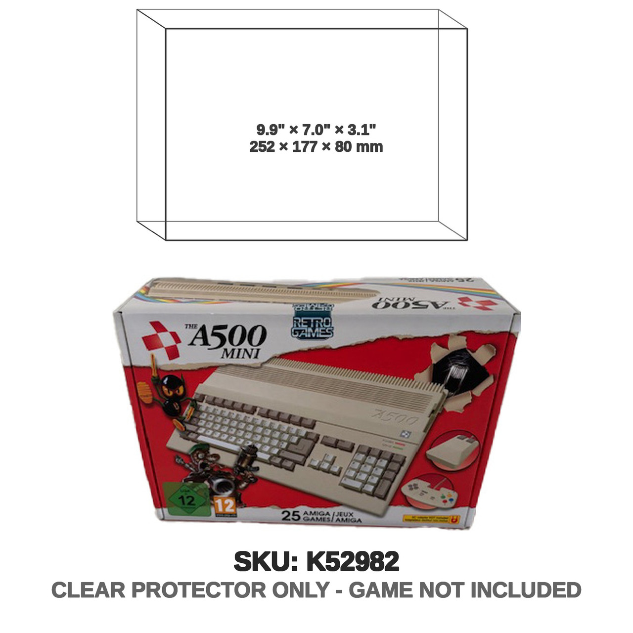 Commodore A500 Mini Amiga Console
