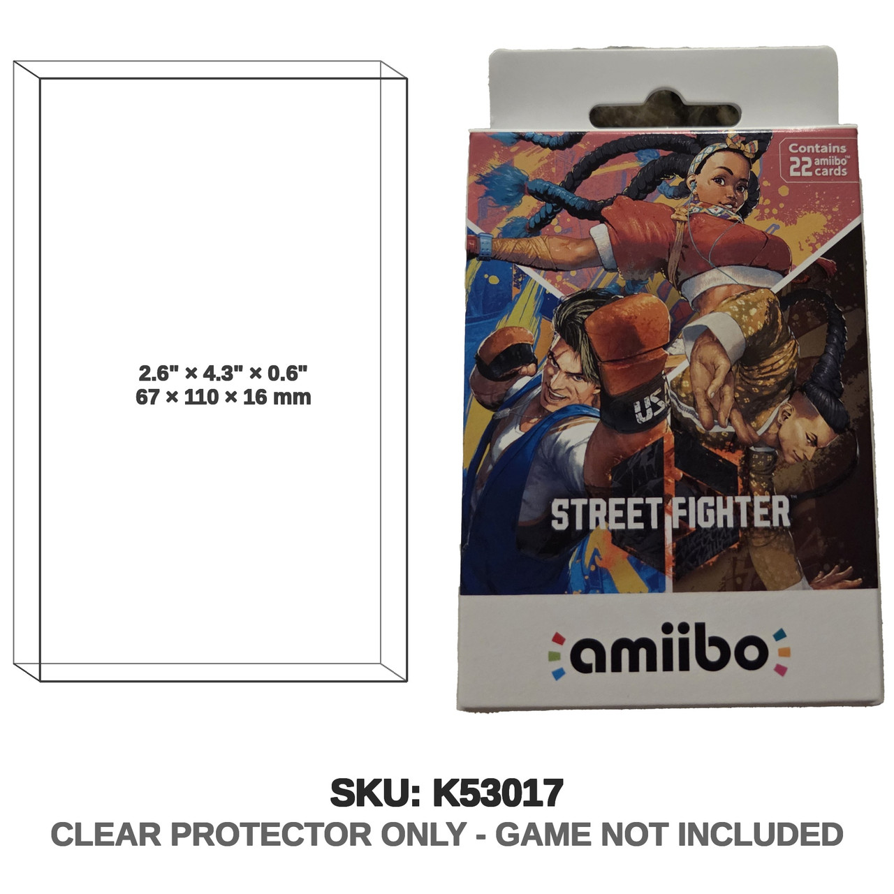 Amiibo Street Fighter 6 Amiibo Card