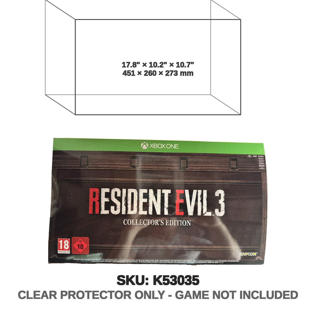 Capcom Resident Evil 3 UK Collector Edition XBOX