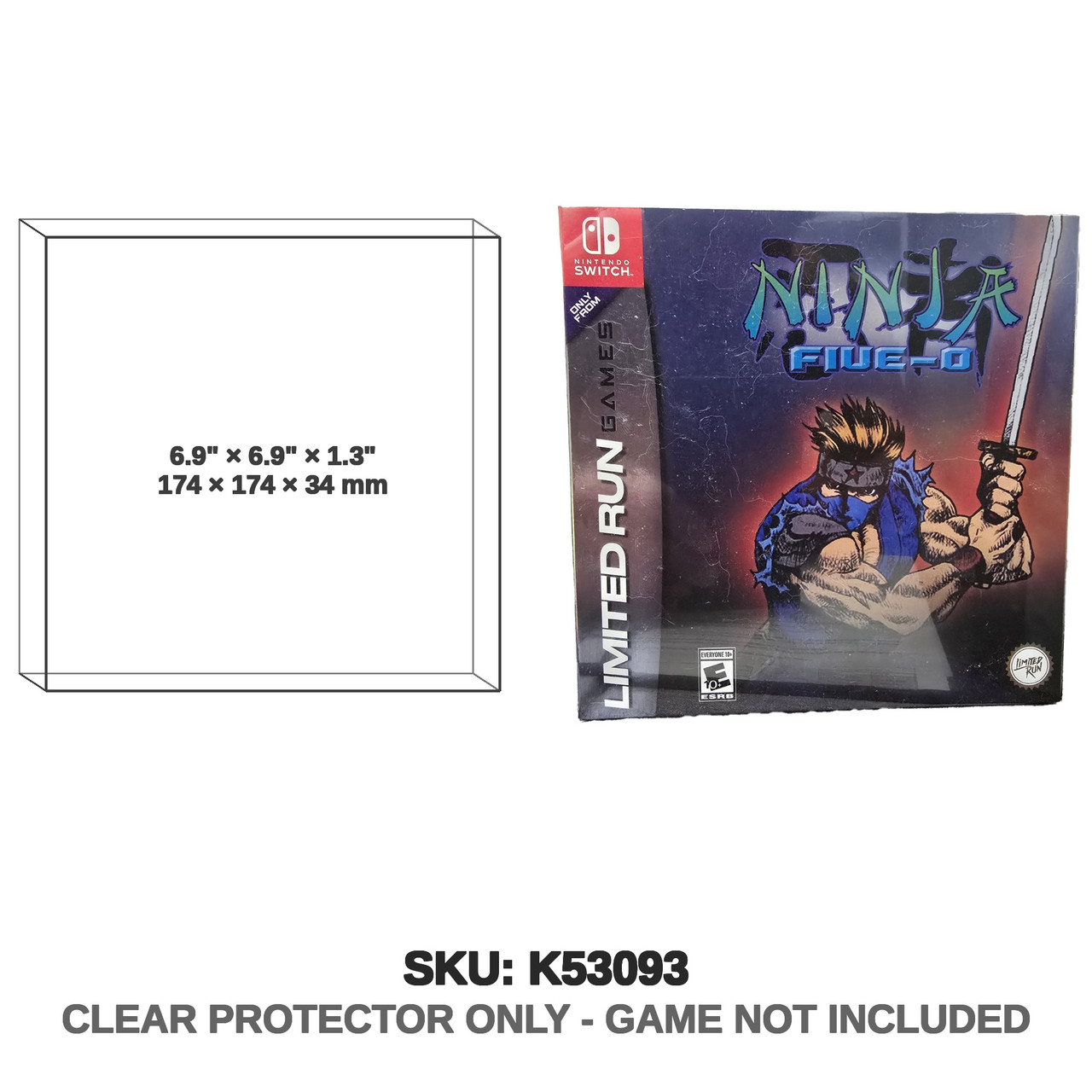 Ninja Five-O Limited Run Games Nintendo Switch