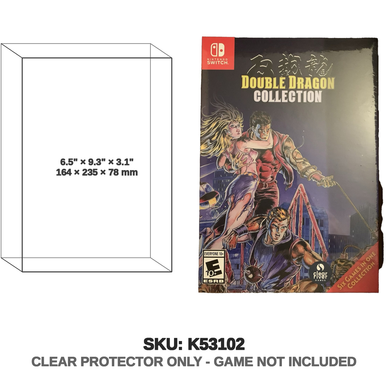 Clear River Games Double Dragon Collection Collector Edition Nintendo Switch
