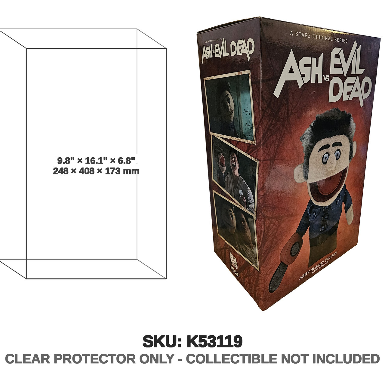 NECA Evil Dead Ashy Slashy Puppet Prop Replica