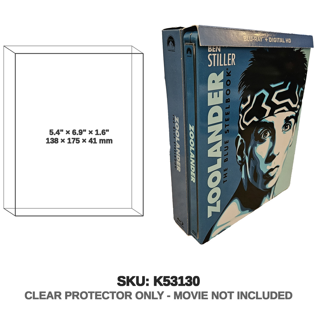 Warner Bros. Zoolander Blu-ray Steelbook