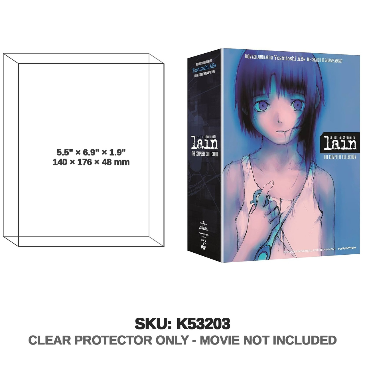 Geneon Serial Experiments Lain Complete Collection Blu-ray