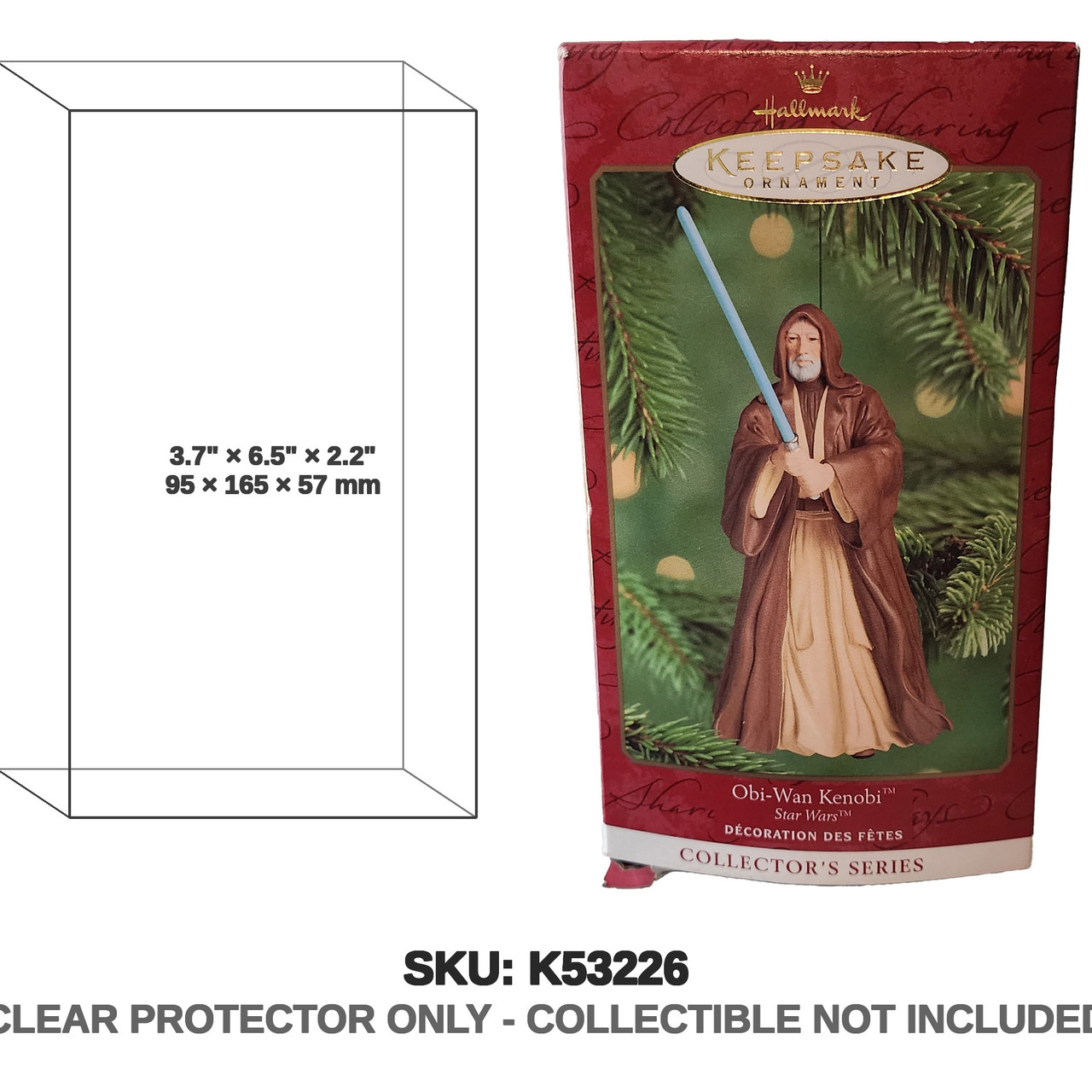Hallmark Star Wars Keepsake Ornaments Obi-Wan Kenobi 2000