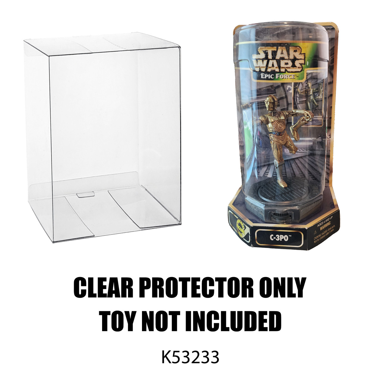 Protector For Kenner Star Wars Epic Force C-3PO