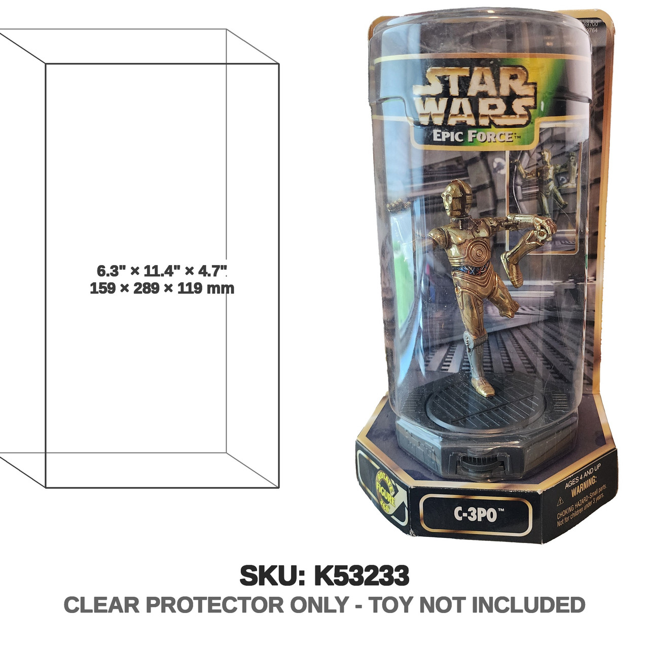 C-3PO Star Wars Epic Force Figure