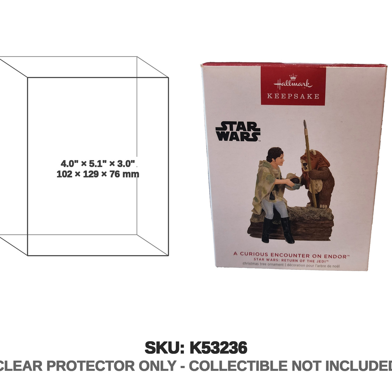 Hallmark Star Wars Keepsake Ornaments A Curious Encounter on Endor 2023