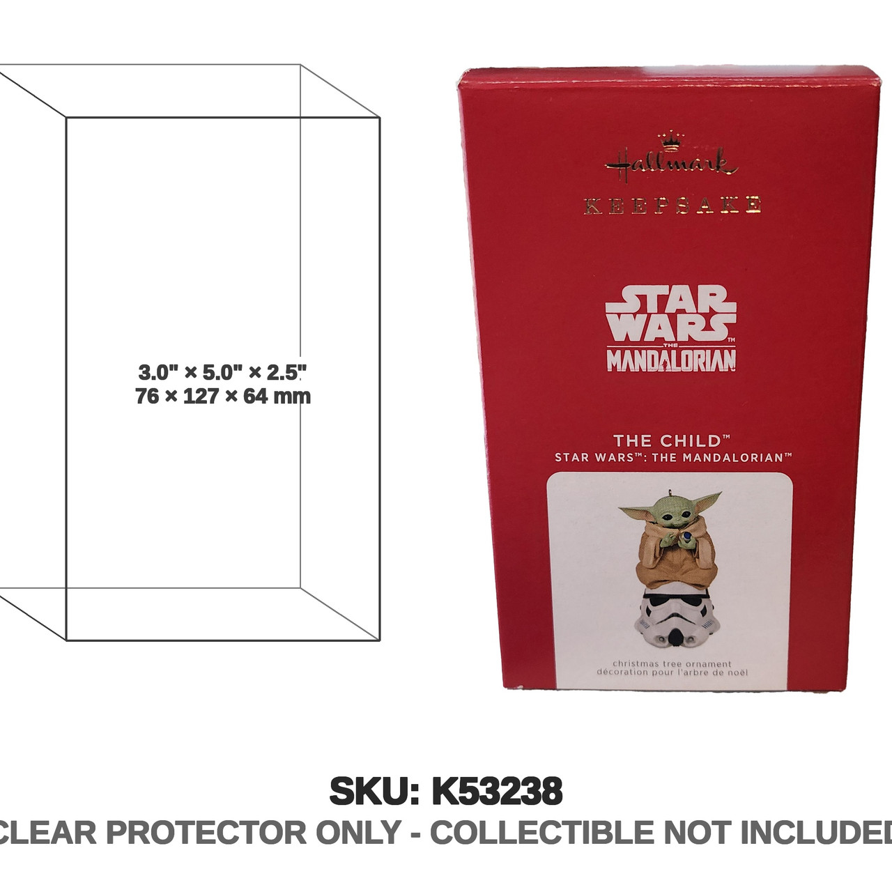 Hallmark Star Wars The Mandalorian Keepsake Ornament The Child 2021