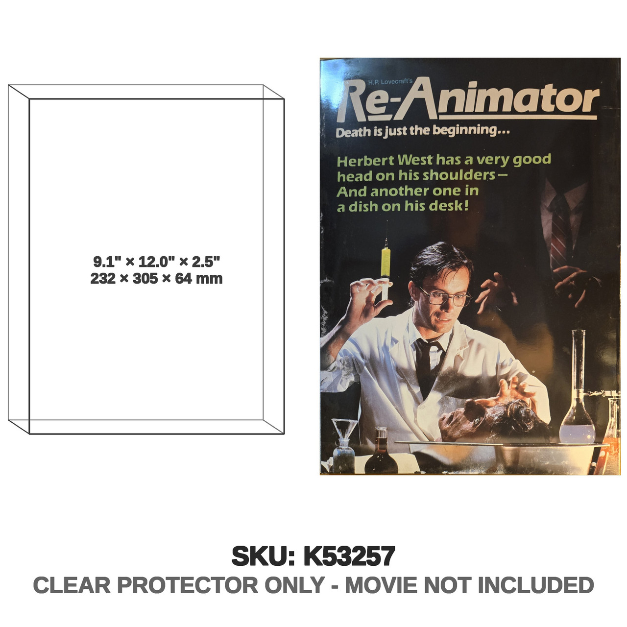Fright Rags Re-Animator 40th Anniversary Bundle 4K Ultra HD Blu-ray