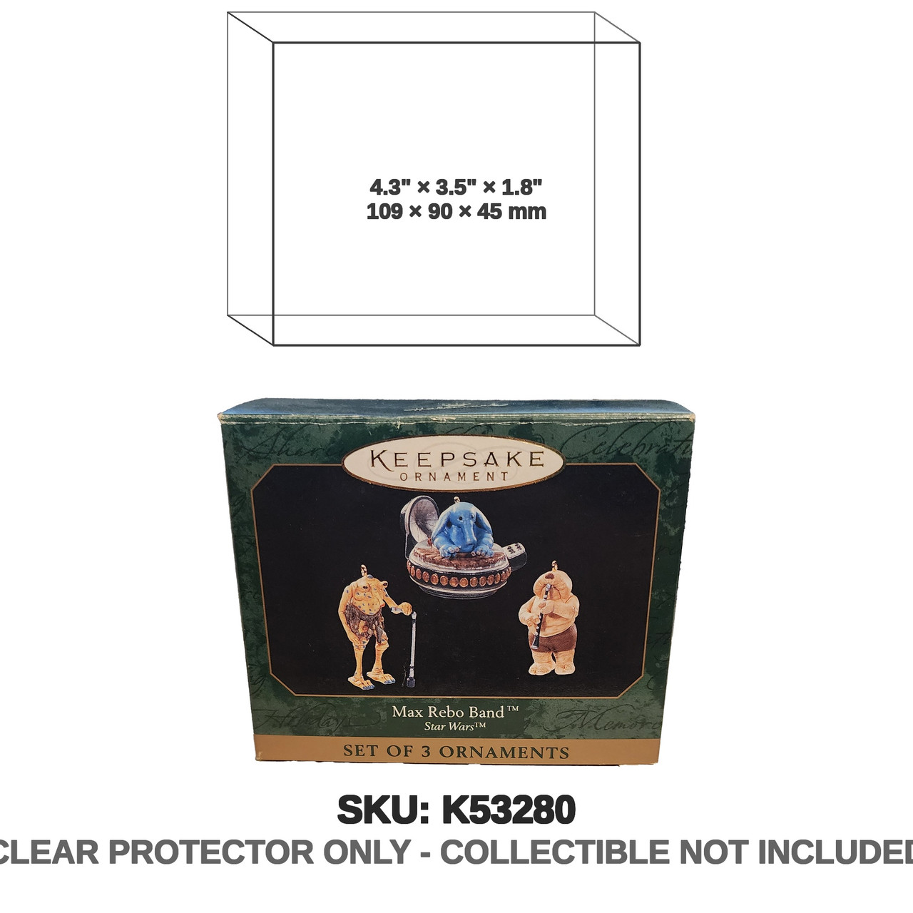 Hallmark Star Wars Keepsake Ornaments Max Rebo Band 1999