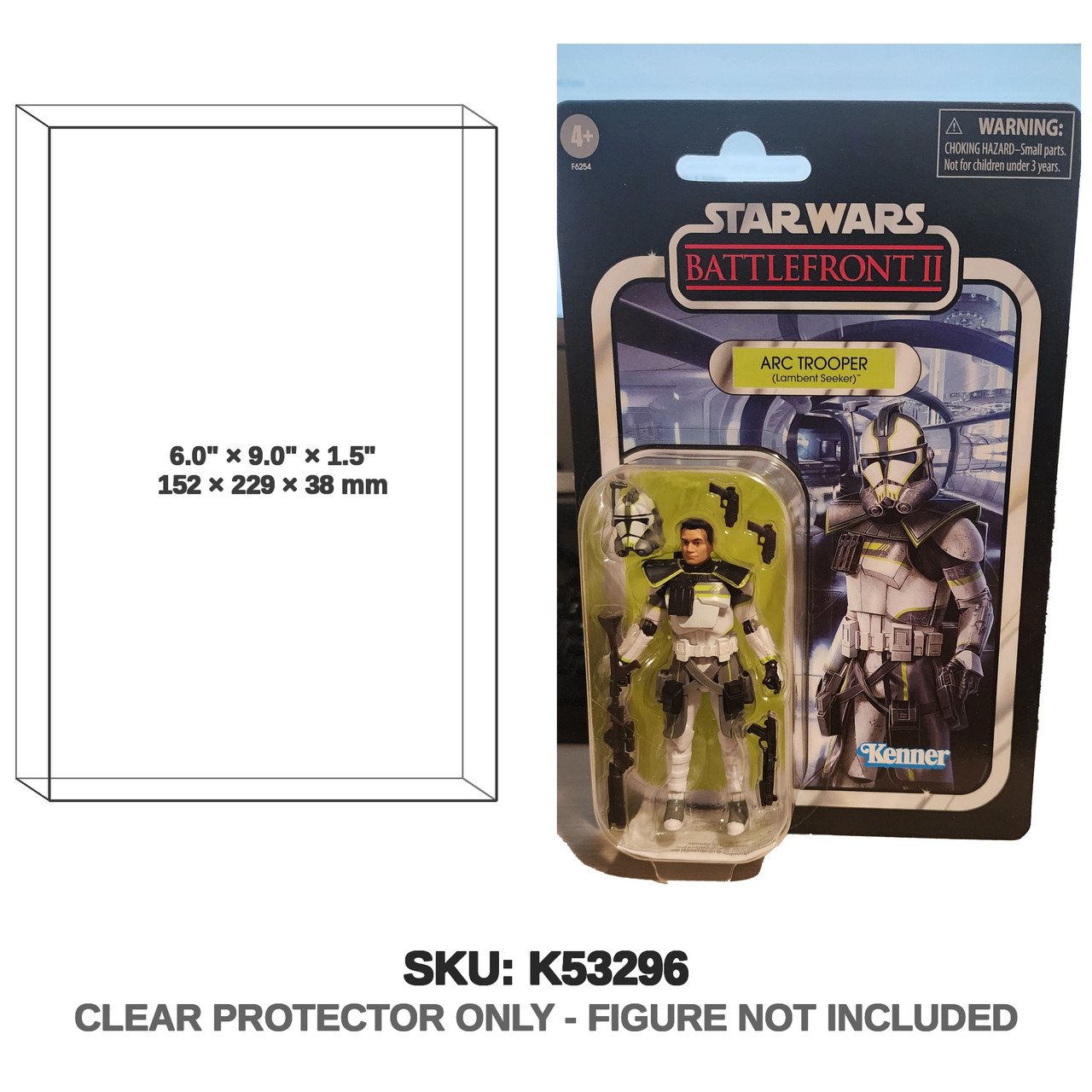 Kenner Star Wars Arc Trooper Lambent Seeker