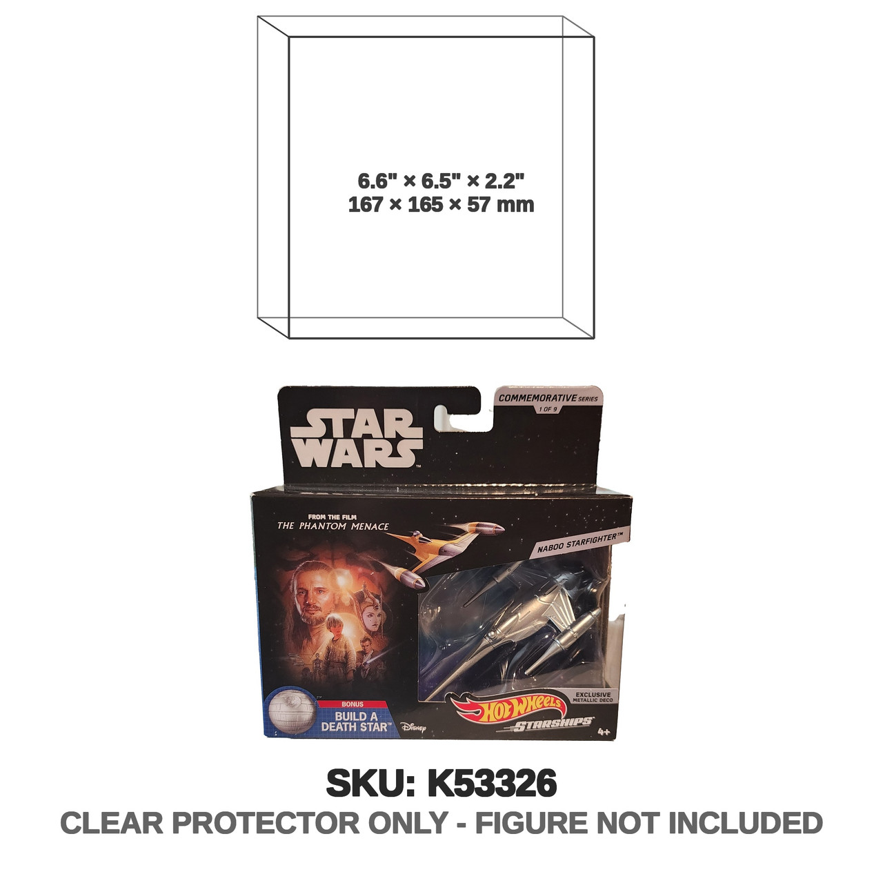 Naboo Starfighter Star Wars Hot Wheels Commemorative Series
